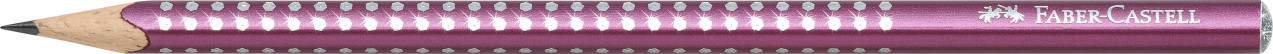 Ołówek Sparkle Pearl Faber Castell bordowy